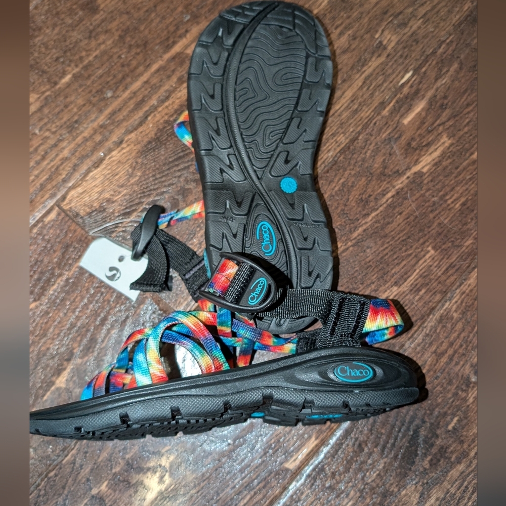 NWOB Chaco Women's Zvolv X2 Sandal, Tie Dye - Picture 8 of 8